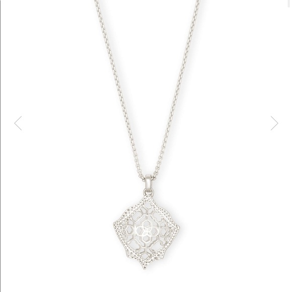Kendra Scott Jewelry - NEW KENDRA SCOTT KACEY LONG SILVER NECKLACE